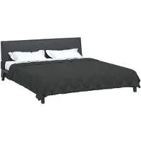vidaXL Ganzjahresbettdecke Anthrazit 240 x 260 cm Mikrofaser