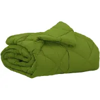 vidaXL Sommerdecke 220 x 260 cm Sommer 200 gsm Grün