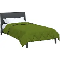 vidaXL Sommerdecke 220 x 135 cm Sommer 200 gsm Grün