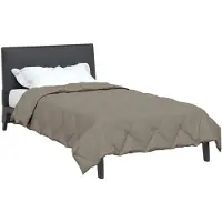 vidaXL Sommerdecke 220 x 135 cm Sommer 200 gsm Hellgrau