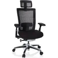 Hjh OFFICE NOVA PRO I - High End Bürostuhl Schwarz