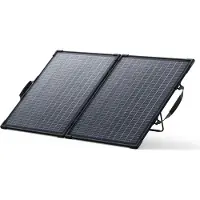 Anker SOLIX PS100, 100 W, 21,6 V, 4,63 A, Monokristallines Silizium, Boden, Schwarz, Blau