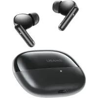 Usams Słuchawki Bluetooth 5.3 IF27 bezprzewodowe douszne czarny/black
