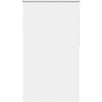 vidaXL Verdunkelungsrollo Weiß 125x210 cm Stoffbreite 121,6 cm