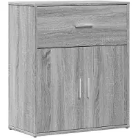 vidaXL Sideboard Grau Sonoma-Eiche 60x31x70 cm Holzwerkstoff