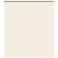 vidaXL Verdunkelungsrollo Cremeweiß 140x175cm Stoffbreite 136,6cm