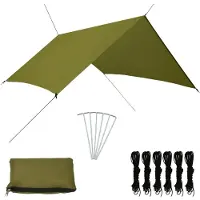 vidaXL Outdoor-Tarp 3x2,85 m Grün
