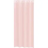 vidaXL Voile Vorhänge mit Stangentaschen 2 Stk. Hellrosa