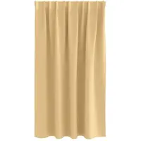 vidaXL Verdunkelungs-Vorhänge mit Ringen 2 pcs Beige 140 x 140 cm