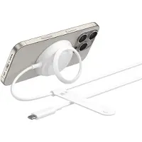Belkin WIA014hqWH, Drinnen, USB, Kabelloses Aufladen, 2 m, Weiß
