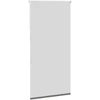 vidaXL Verdunkelungsrollo Grau 70x130 cm Stoffbreite 65,7 cm Polyester