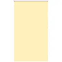 vidaXL Verdunkelungsrollo Gelb 125x230cm Stoffbreite 121,6cm Polyester