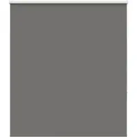 vidaXL Verdunkelungsrollo Grau 120x175cm Stoffbreite 116,6cm Polyester