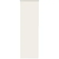 vidaXL Verdunkelungsrollo Cremeweiß 75x210cm Stoffbreite 70,7 cm