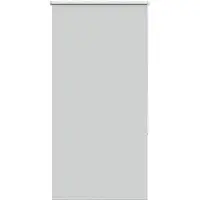 vidaXL Verdunkelungsrollo Hellgrau 65x130 cm Stoffbreite 60,7 cm