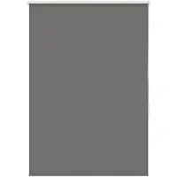 vidaXL Verdunkelungsrollo Grau 115x130cm Stoffbreite 110,7cm Polyester