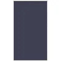 vidaXL Verdunkelungsrollo Marineblau 130x210 cm Stoffbreite 126,6 cm