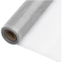 vidaXL Fliegengitter Aluminium 60x500 cm Silbern