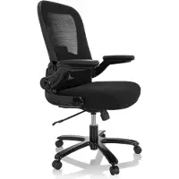Hjh OFFICE INSTRUCTOR SW I Stoff/Netz - XXL Drehstuhl Schwarz