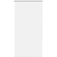 vidaXL Verdunkelungsrollo Weiß 75x130cm Stoffbreite 70,7 cm Polyester