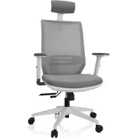 Hjh OFFICE PROFONDO PRO W - Profi Bürostuhl Grau