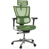 Hjh OFFICE Luxus Chefsessel ERGOHUMAN SLIM GEN2 Ergonomischer Bürostuhl mit Armlehnen (höhenverstellbar) Netzstoff Drehstuhl für Büro, Zuhause