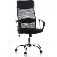 Hjh OFFICE ARIA HIGH - Home Office Chefsessel Schwarz