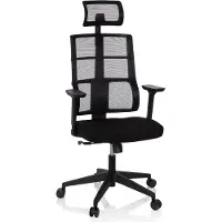 Hjh OFFICE SPINIO PRO - Profi Bürostuhl Schwarz