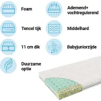 Träumeland Matratze WIND - BETTER DREAMS EDITION 60 x 120 x 11 cm