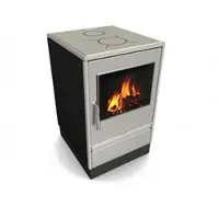 Glutos Küchenherd HHS 02 S | edelstahl | Scharnier rechts | 5,5 kW