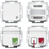 Busch-Jaeger 1510UC-214-101 Ruf-Set für Behinderten-WC Busch-Infoline nach DIN VDE 0834 Reflex SI/SI Linear 2CKA001582A0422 1510UC214101