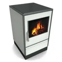 Glutos Küchenofen | HHS 03 G | 6,5 kW | Weiß | Scharnier rechts