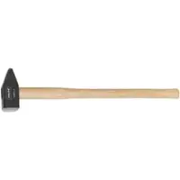 Holex Vorschlaghammer mit Hickorystiel, Gewicht ohne Stiel: 5kg