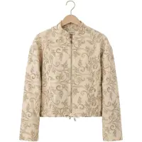 Aaiko Damen Blazers Solane 3d Tba - Beige - Größe XL