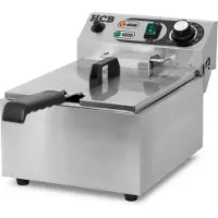 HCB Fritteuse - 6 Liter - 230V - Edelstahl