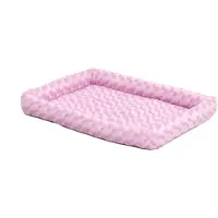 OEM Hundekissen, 61 cm lang, rotes Kissen für kleine Hunde- oder Katzenbetten mit weichem Füllmaterial.