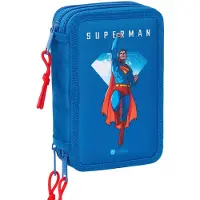 Safta DC Comics Superman triple Federmappe 37pcs