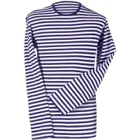 Thetru Herren Ringel T-Shirt, langarm