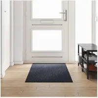 vidaXL Teppichläufer Anthrazit 80 x 250 cm Stoff