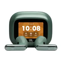 JBL LIVE FLEX 4 – True Wireless Noise-Cancelling-Ohrhörer, kabelloses Laden, Smart Case, grün