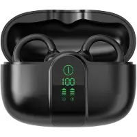 Blackview AirBuds 15 (Bluetooth 6.0 - Ecran d'Affichage - Reduction de Bruit) Noir