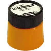 Gutenberg Urkundentinte, 30 ml, schwarz