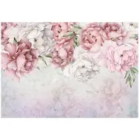 WALLARENA FOTOTAPETE Blumen Schlafzimmer 350x250