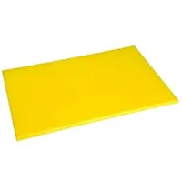 Hygiplas gelbes Standard-Schneidebrett mit hoher Dichte