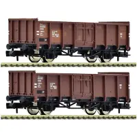 Fleischmann 6660138 N 2-tlg. Set: Offene Güterwagen, DR