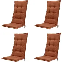 Madison Gartenstuhl Kissen mit hoher Rückenlehne 50x123 cm Basic terra