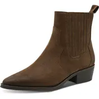 Bonprix Cowboy Stiefelette "AZARO" Chelseaboots, Ankleboots im stylischen Used-Look