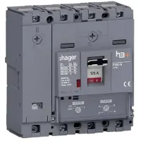 Hager Leistungsschalter h3+P160 TM 4x125A 25kA HHS126DC