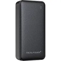 RealPower PB-20000 SSB,20.000mAh,Feststoffbatterie,schwarz