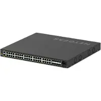Netgear GSM4248PX, Managed, L2/L3/L4, Gigabit Ethernet (10/100/1000), Power over Ethernet (PoE), Rack-Einbau